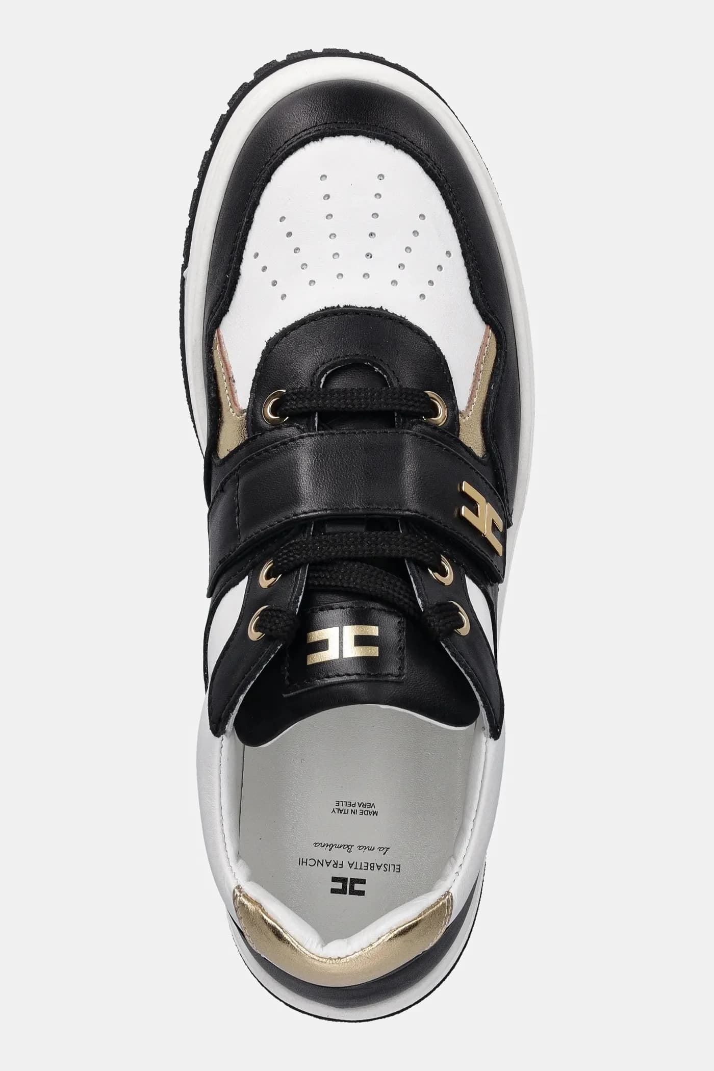 Детские кожаные кроссовки - фото 4