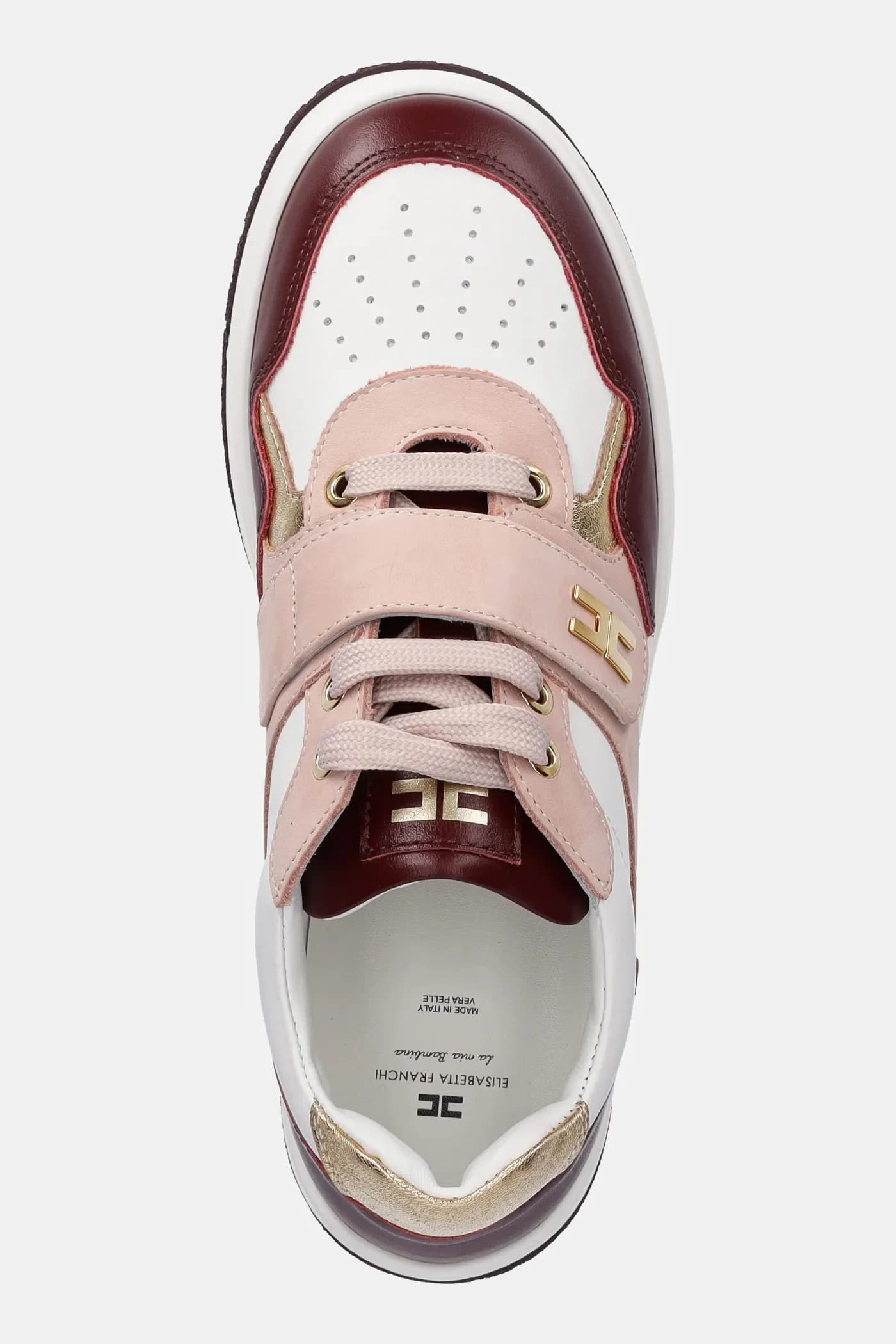 Детские кожаные кроссовки - фото 4