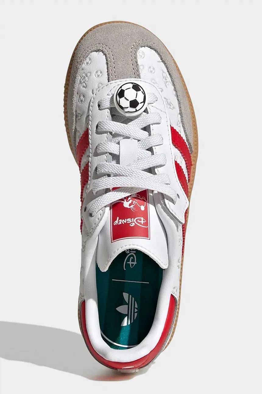 Детские кожаные кроссовки SAMBA OG - фото 5