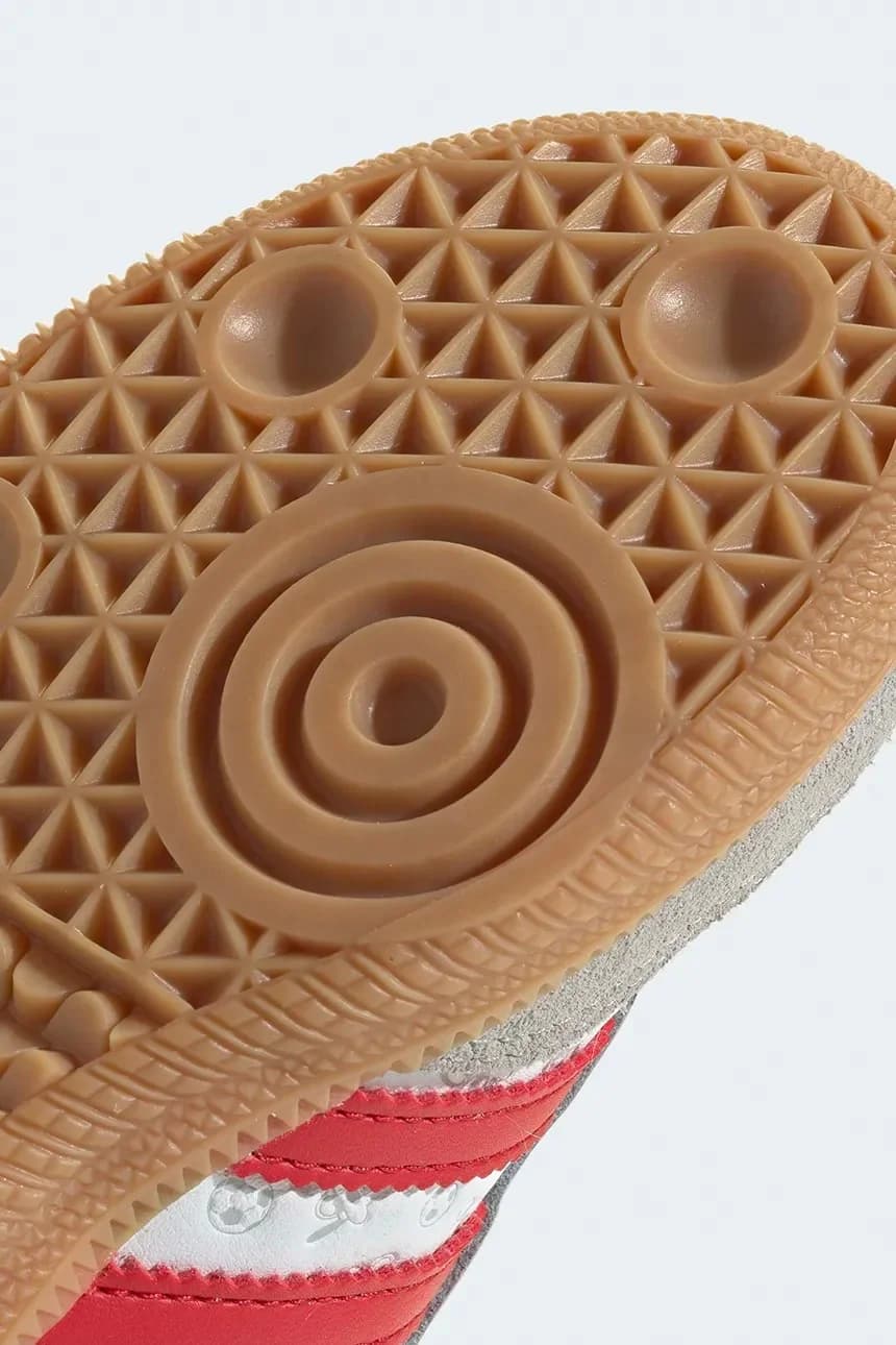 Детские кожаные кроссовки SAMBA OG - фото 7