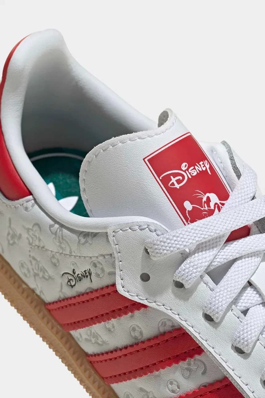 Детские кожаные кроссовки SAMBA OG - фото 9