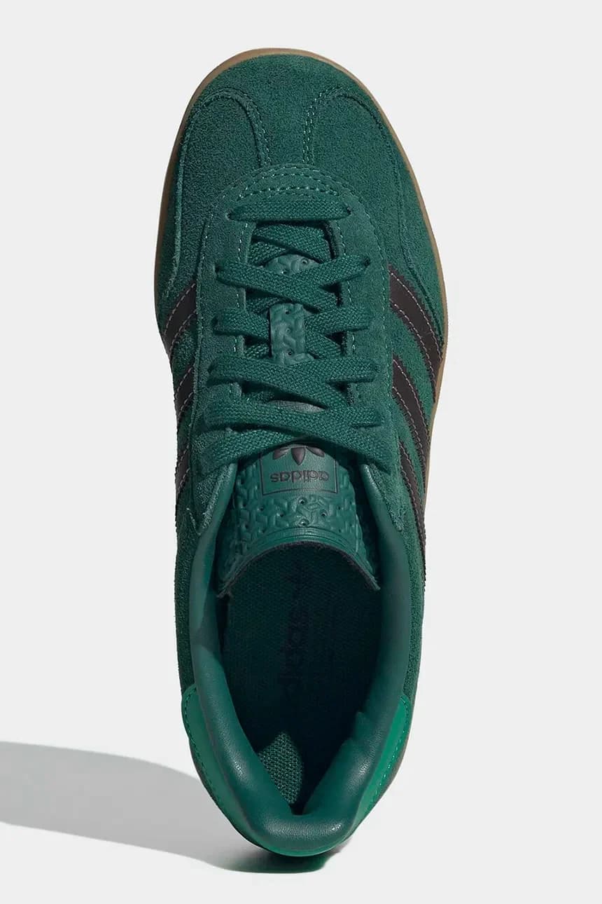 Детские кожаные кроссовки GAZELLE INDOOR - фото 5