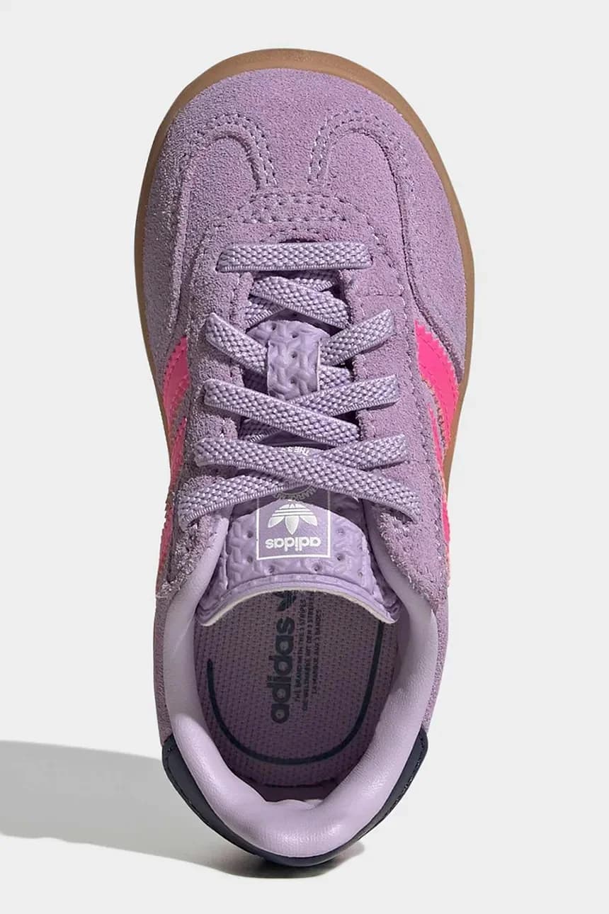 Детские замшевые кроссовки GAZELLE INDOOR - фото 5