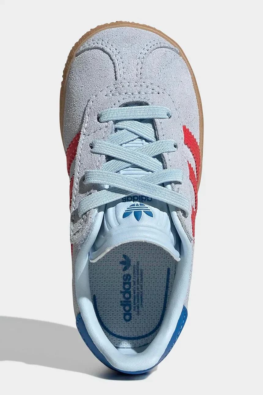 Детские замшевые кроссовки GAZELLE - фото 5