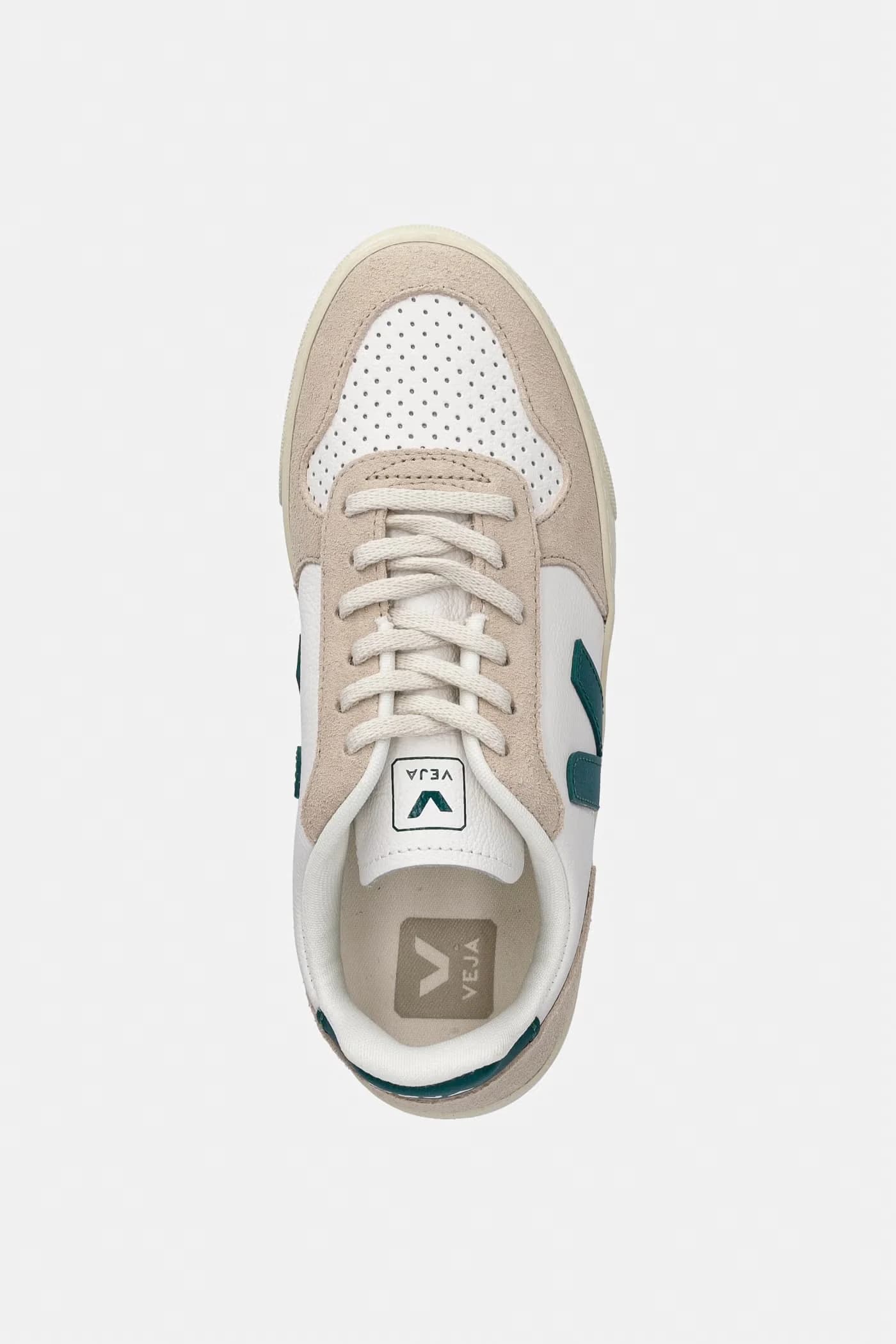 Маленькие кожаные кроссовки V-10 Laces - фото 4