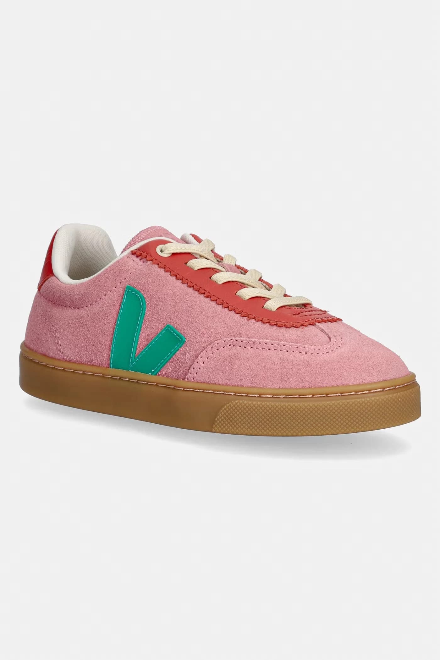 Детские замшевые кроссовки Veja X JELLY MALLOW SML VOLLEY