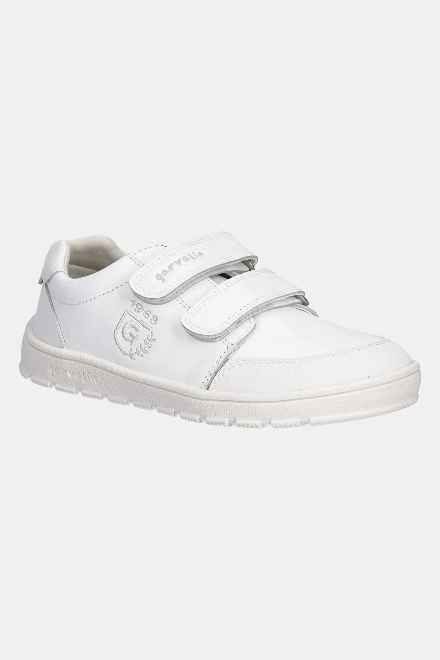 Детские кожаные кроссовки