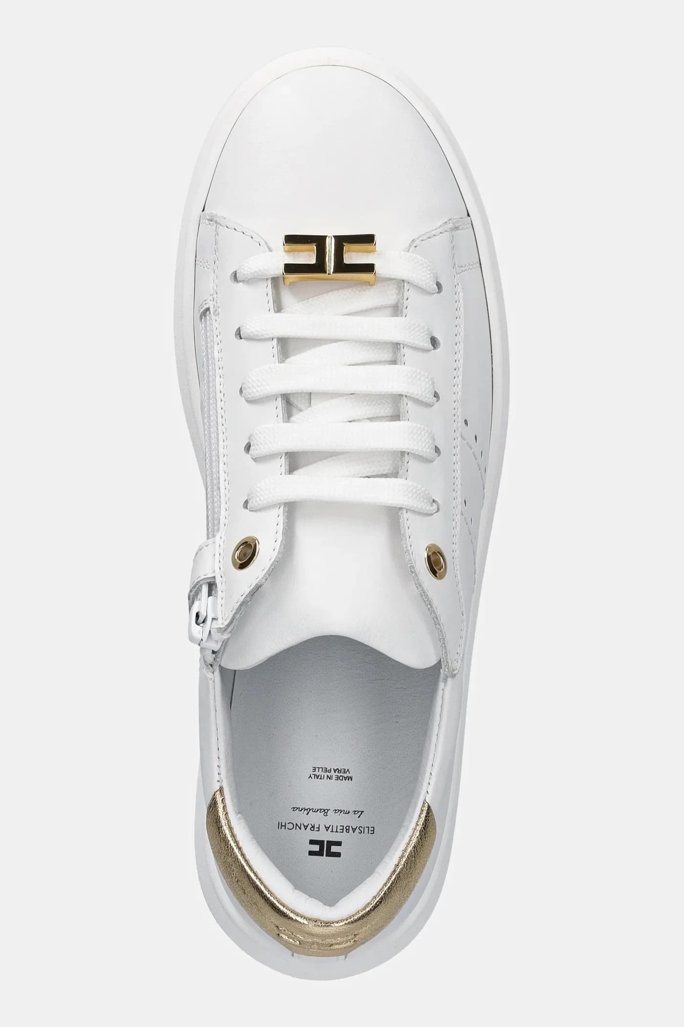 Кожаные кроссовки - фото 4