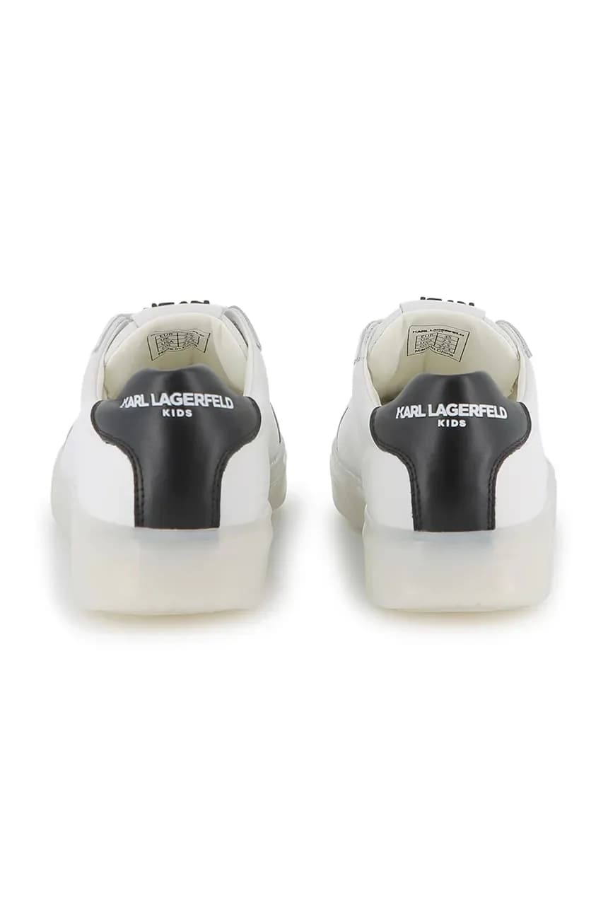 Детские кожаные кроссовки - фото 3