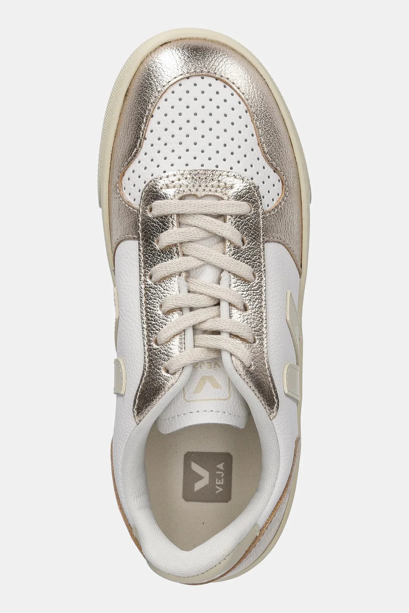 Детские кожаные кроссовки Small V-10 Laces - фото 4