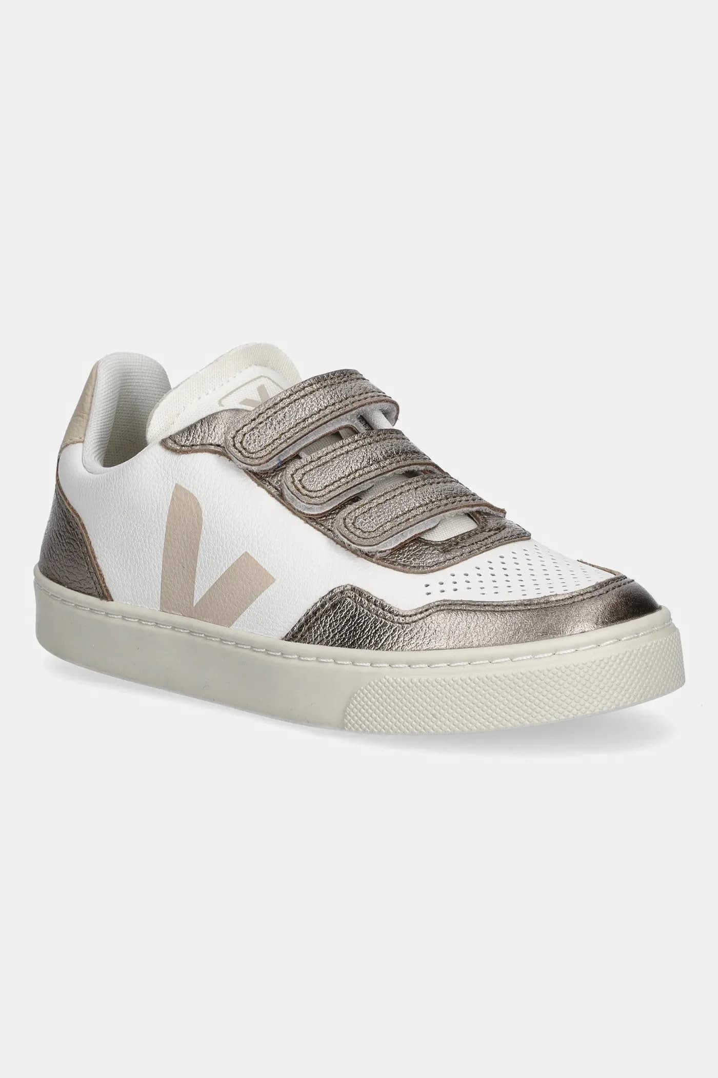 Детские кожаные кроссовки Small V-90