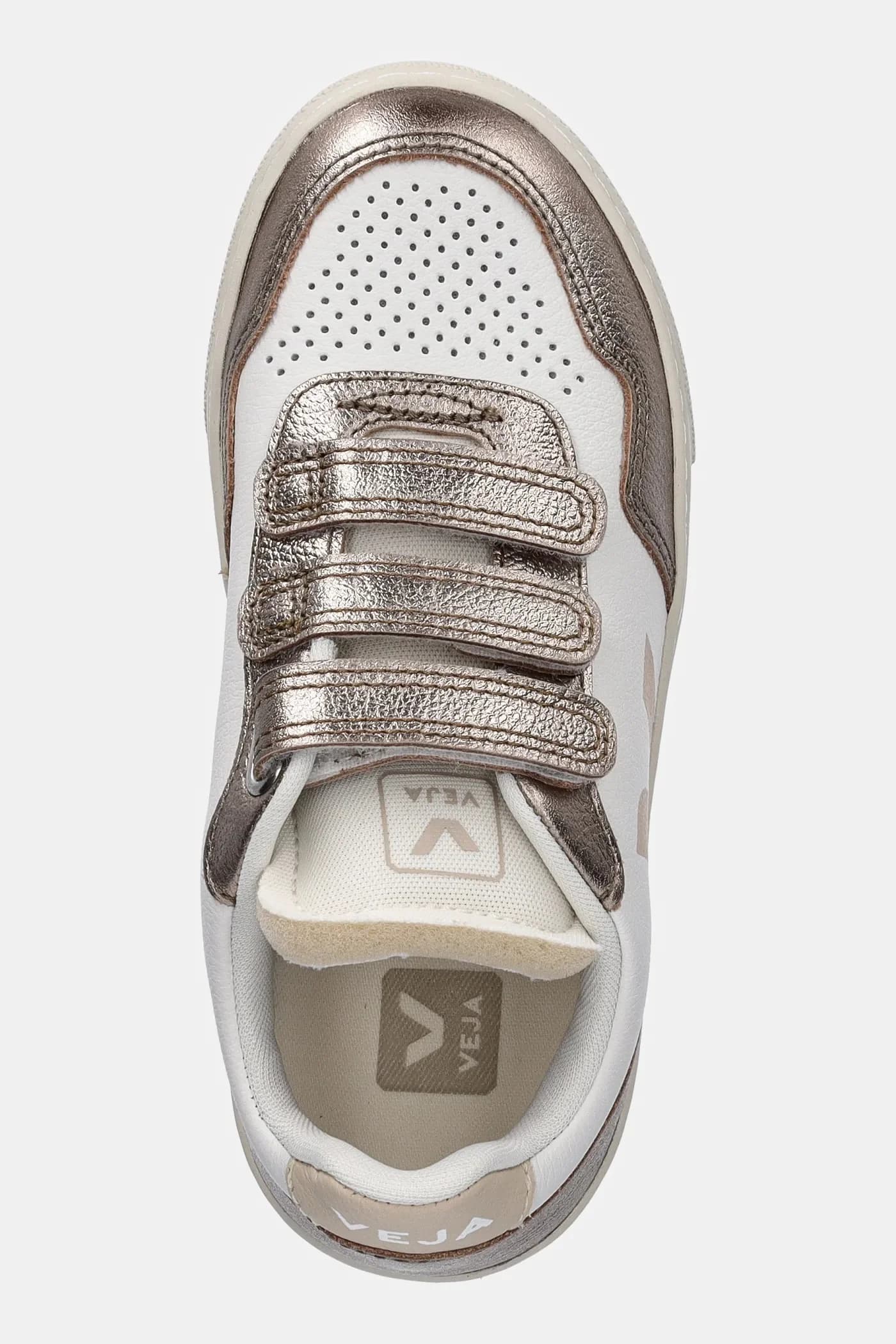 Детские кожаные кроссовки Small V-90 - фото 4