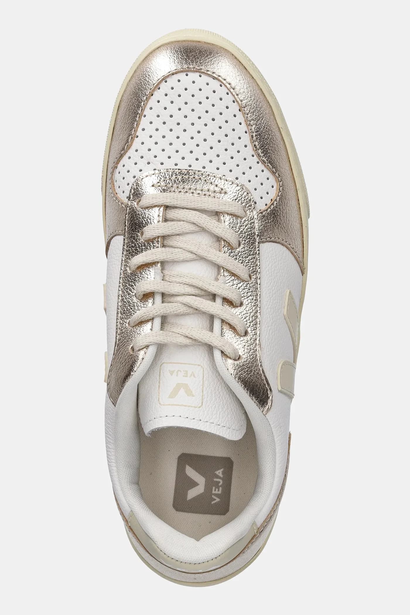 Детские кожаные кроссовки Small V-10 Laces - фото 4