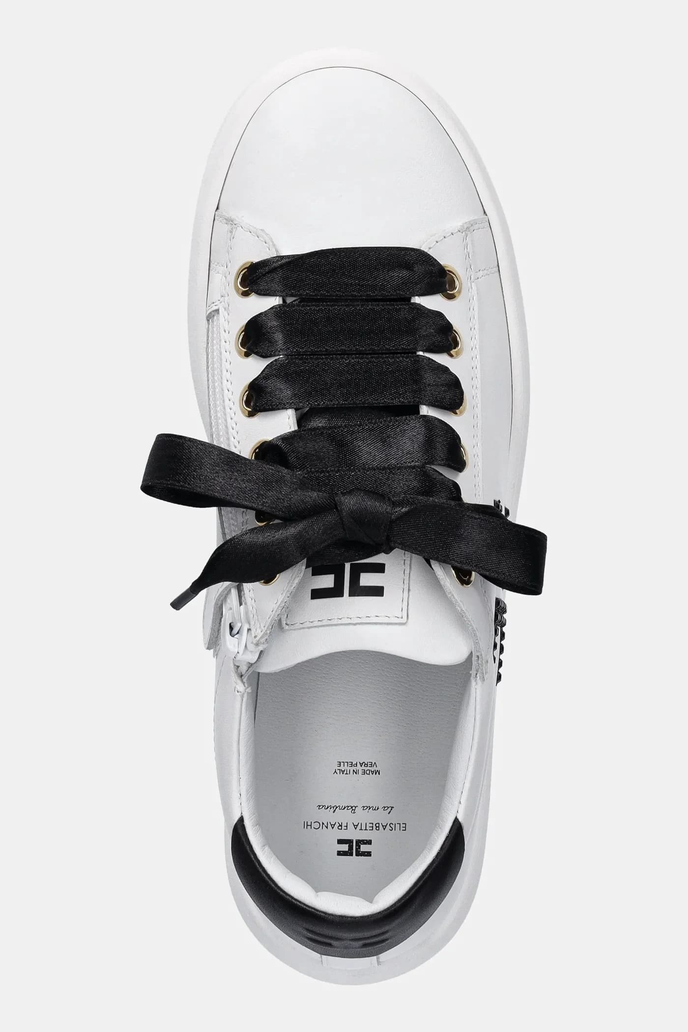 Детские кожаные кроссовки - фото 4