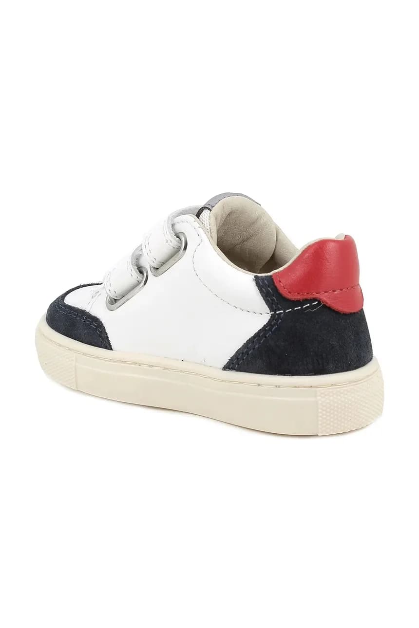 Детские кожаные кроссовки - фото 3