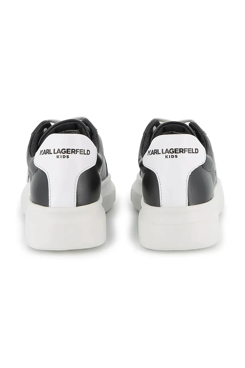 Детские кожаные кроссовки - фото 2