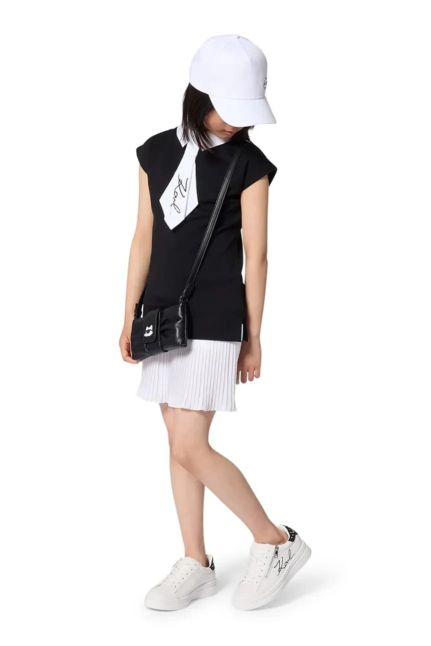 Детские кожаные кроссовки - фото 7