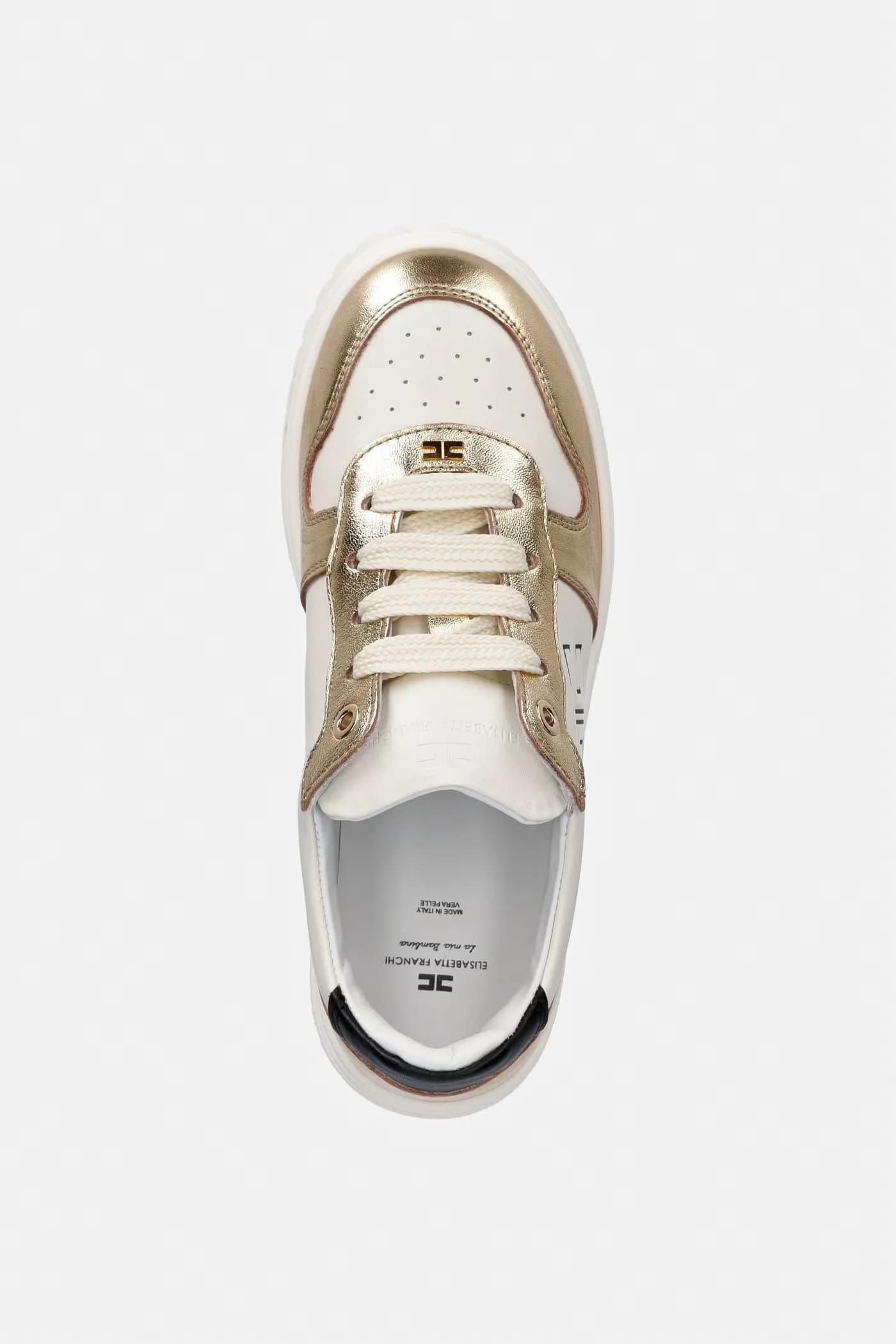 Детские кожаные кроссовки - фото 4