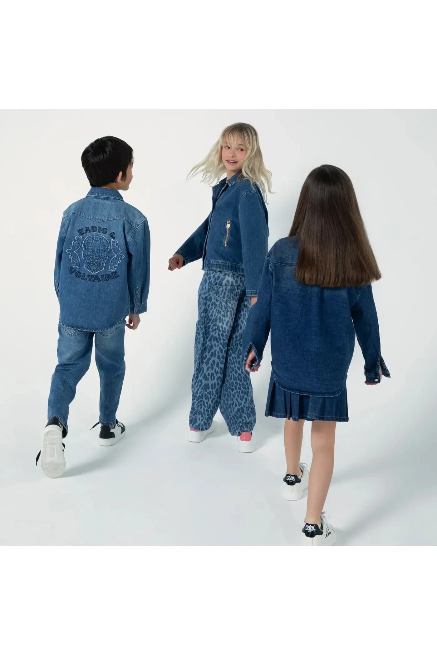 Детские кожаные кроссовки - фото 11