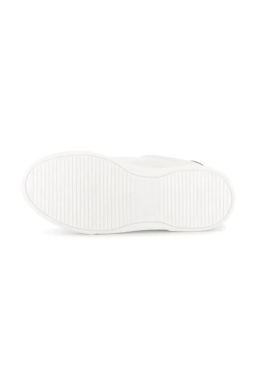 Детские кожаные кроссовки - фото 6