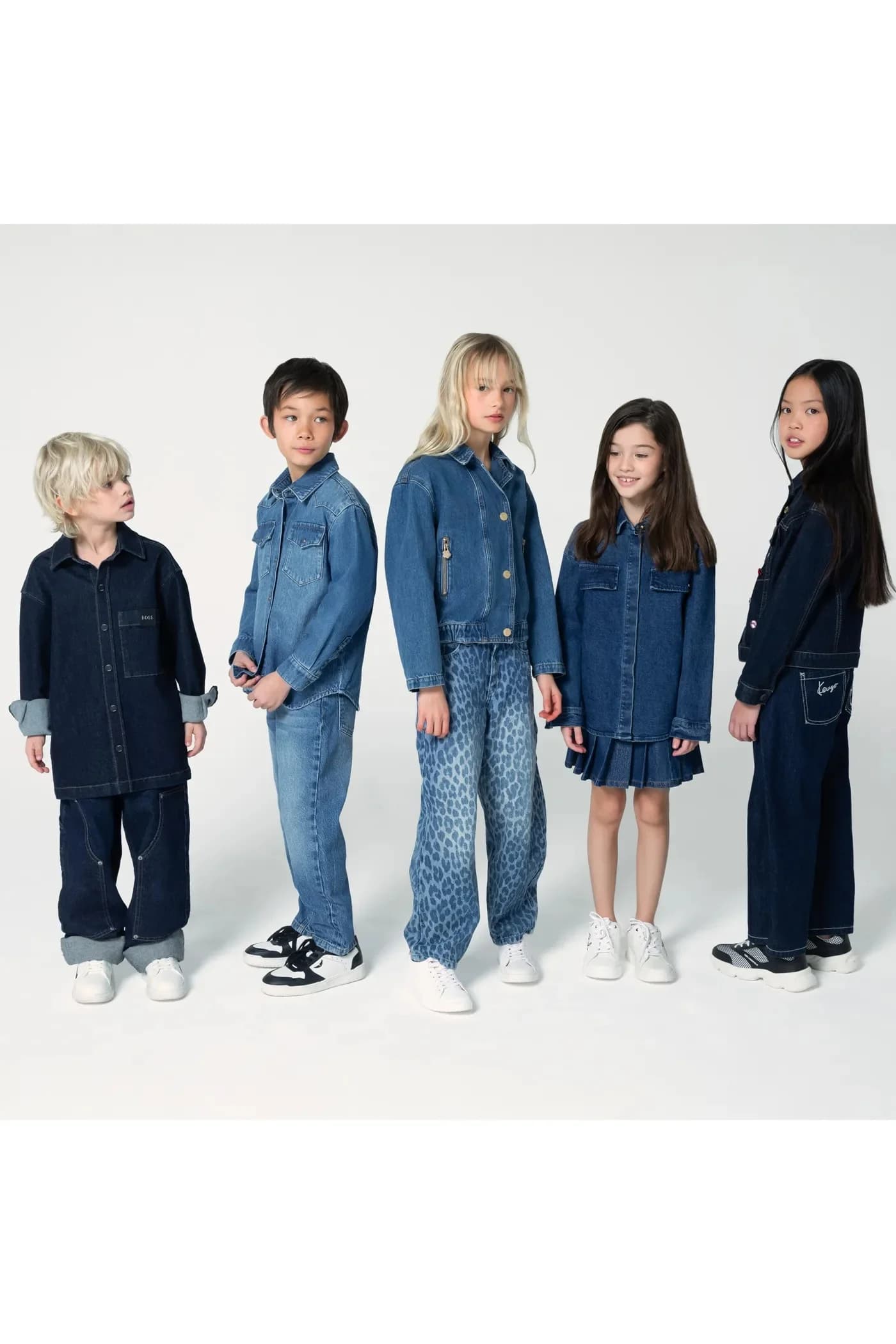 Детские кожаные кроссовки - фото 12