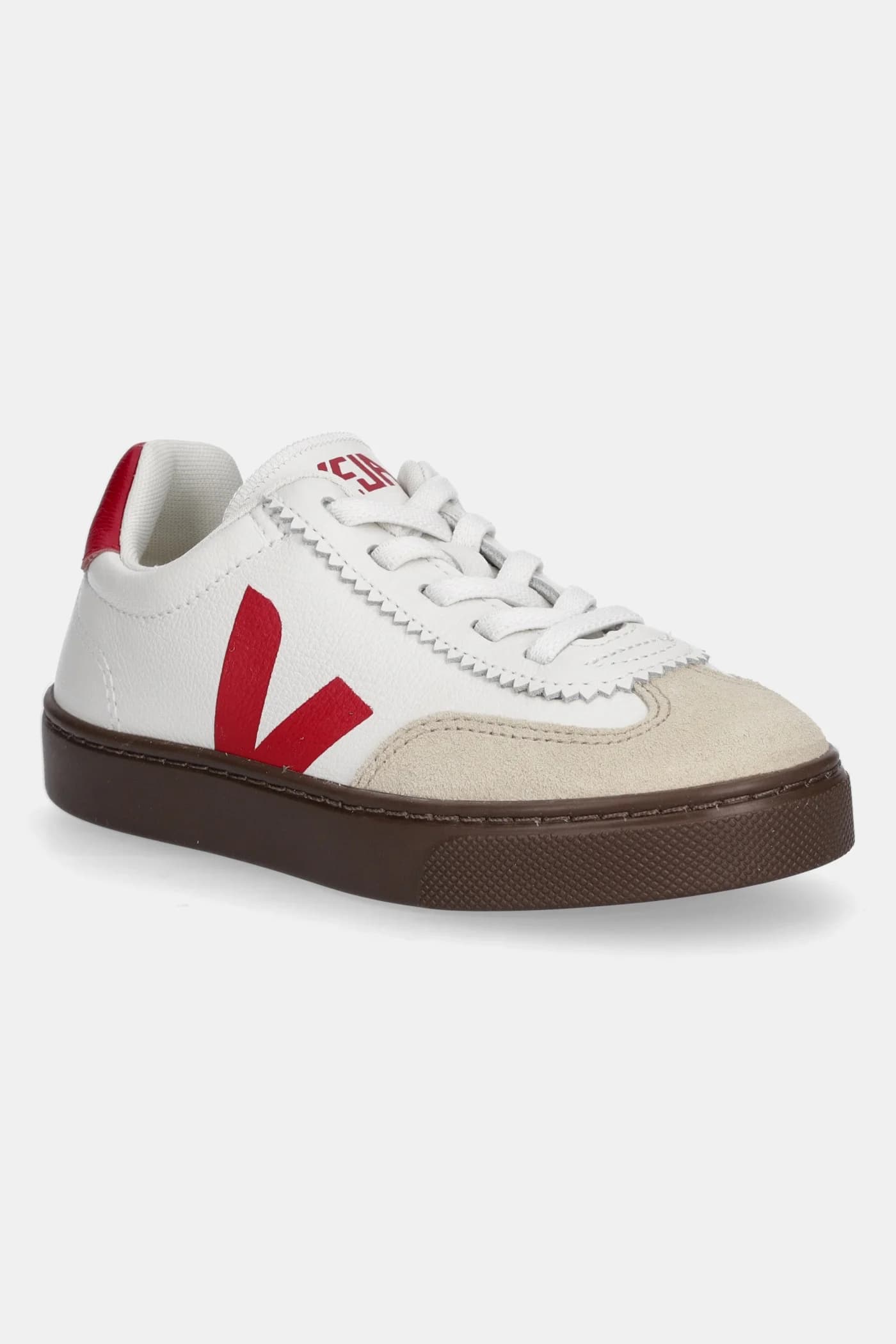 Детские кожаные кроссовки Small Volley