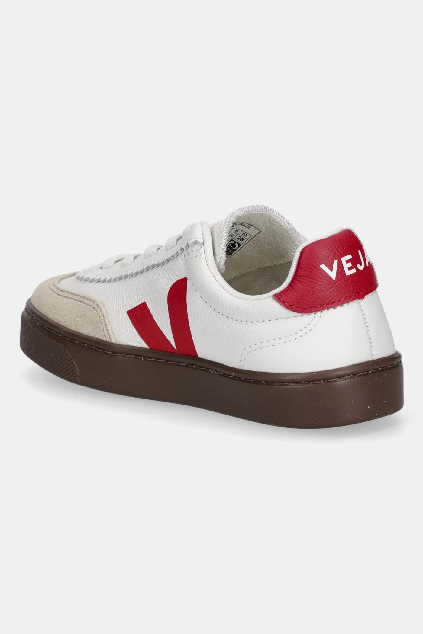 Детские кожаные кроссовки Small Volley - фото 3