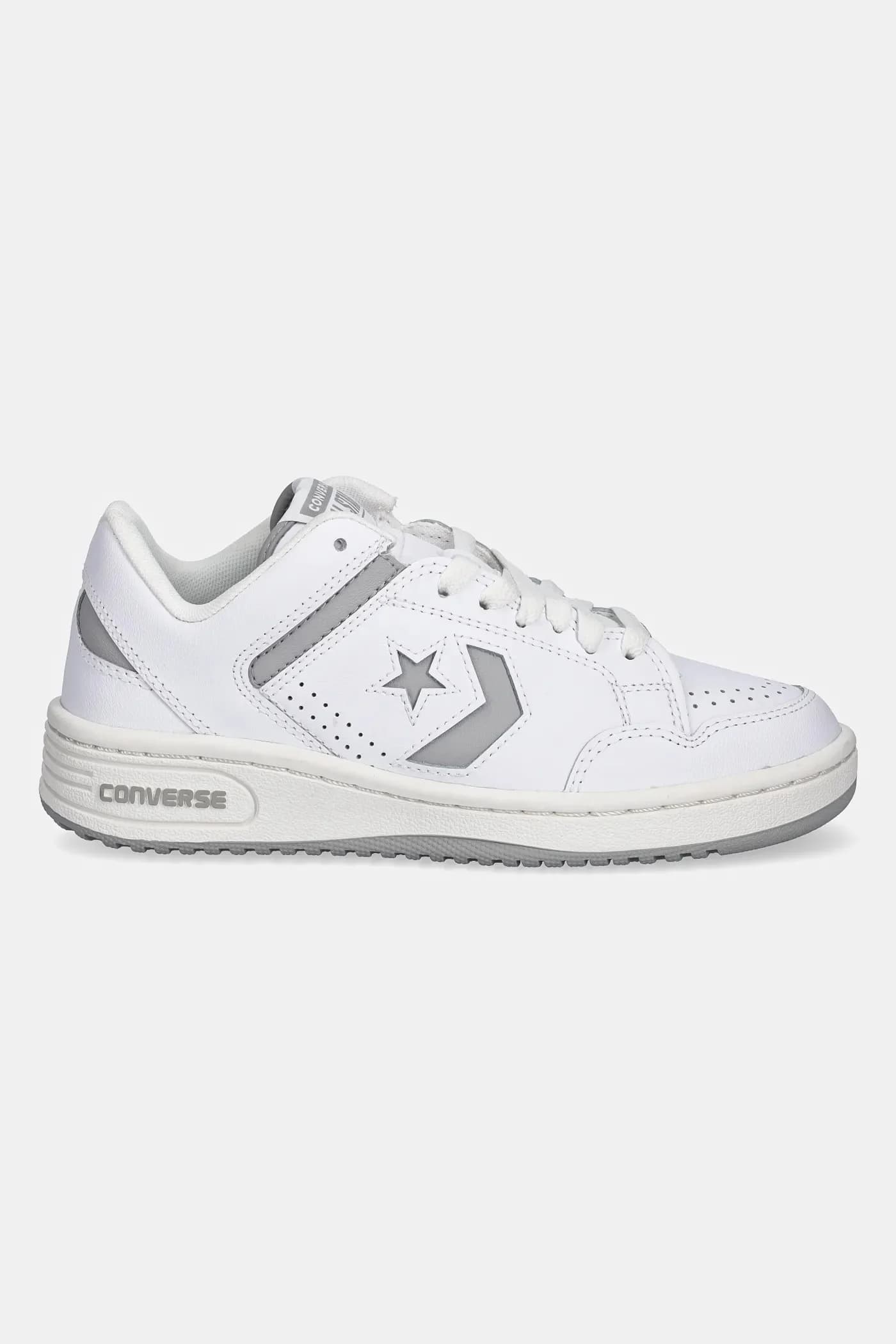 кроссовки из кожи с эффектом оружия - фото 2