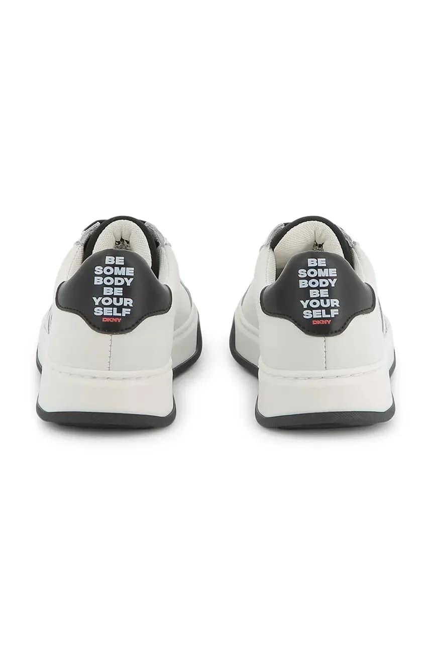 Детские кожаные кроссовки - фото 3