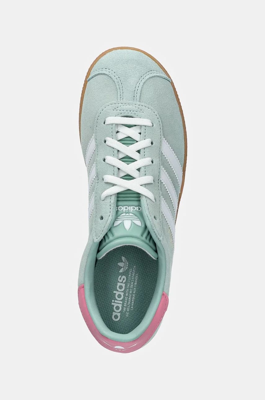 Детские замшевые кроссовки GAZELLE - фото 4