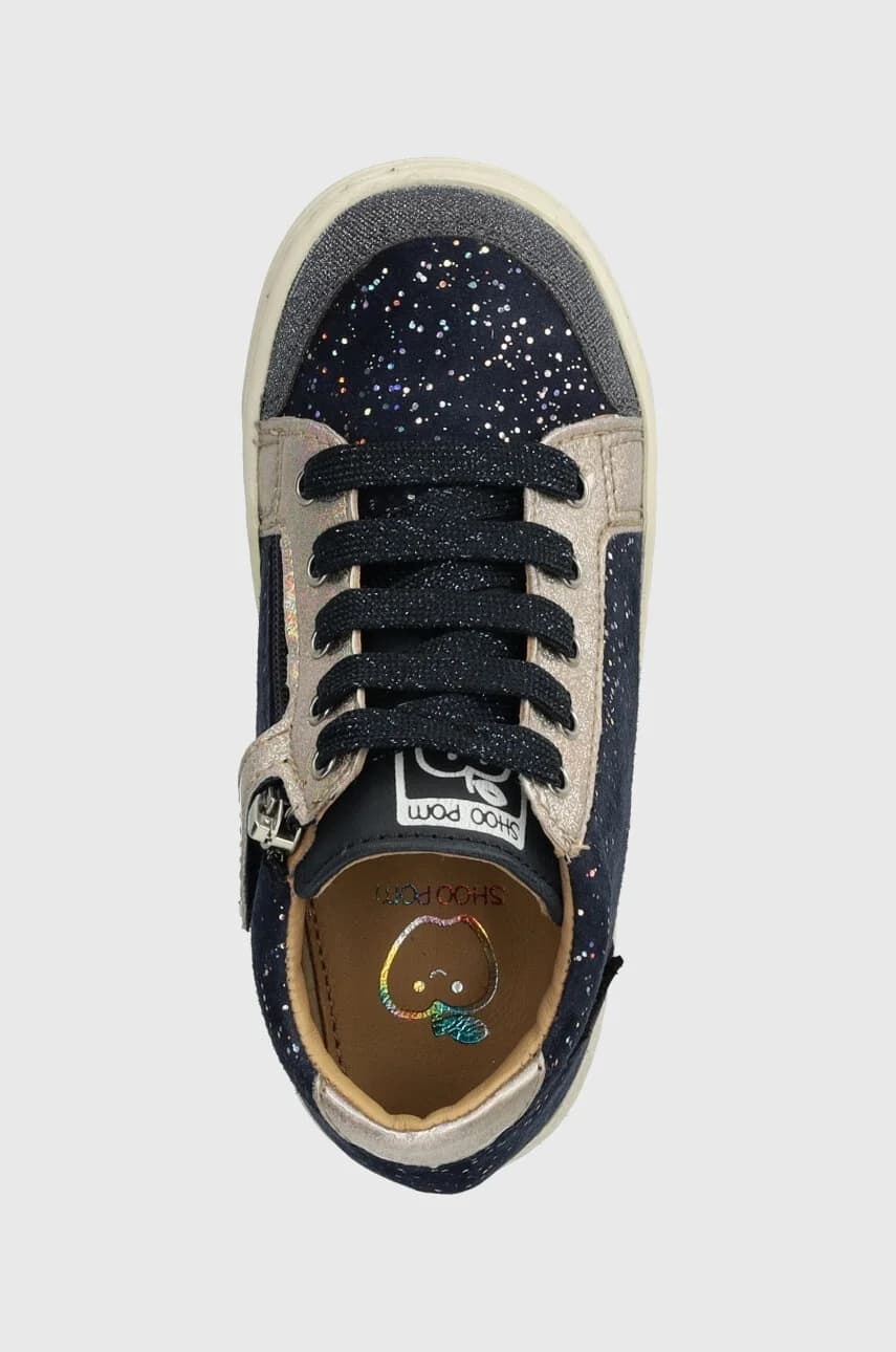 Детские кожаные кроссовки - фото 4