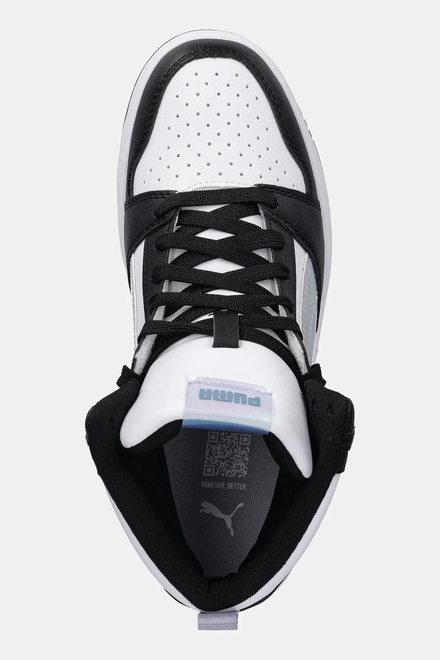 Детские кроссовки Puma Rebound V6 Mid Space Belle Jr - фото 4