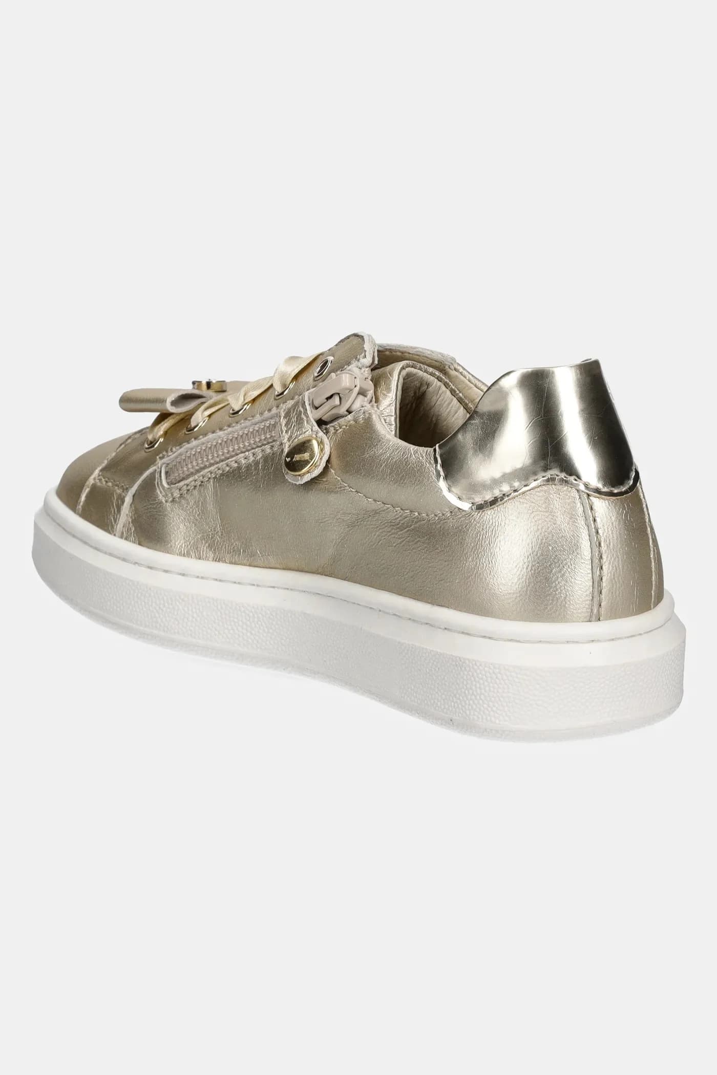 Детские кожаные кроссовки - фото 3