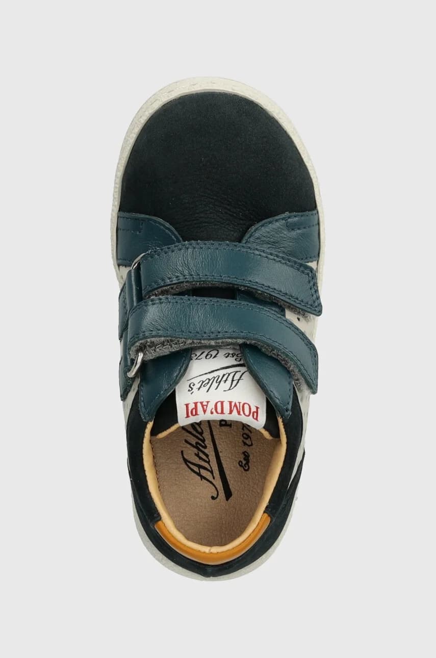 Детские кожаные кроссовки MOUSSE EASY PERFO - фото 4