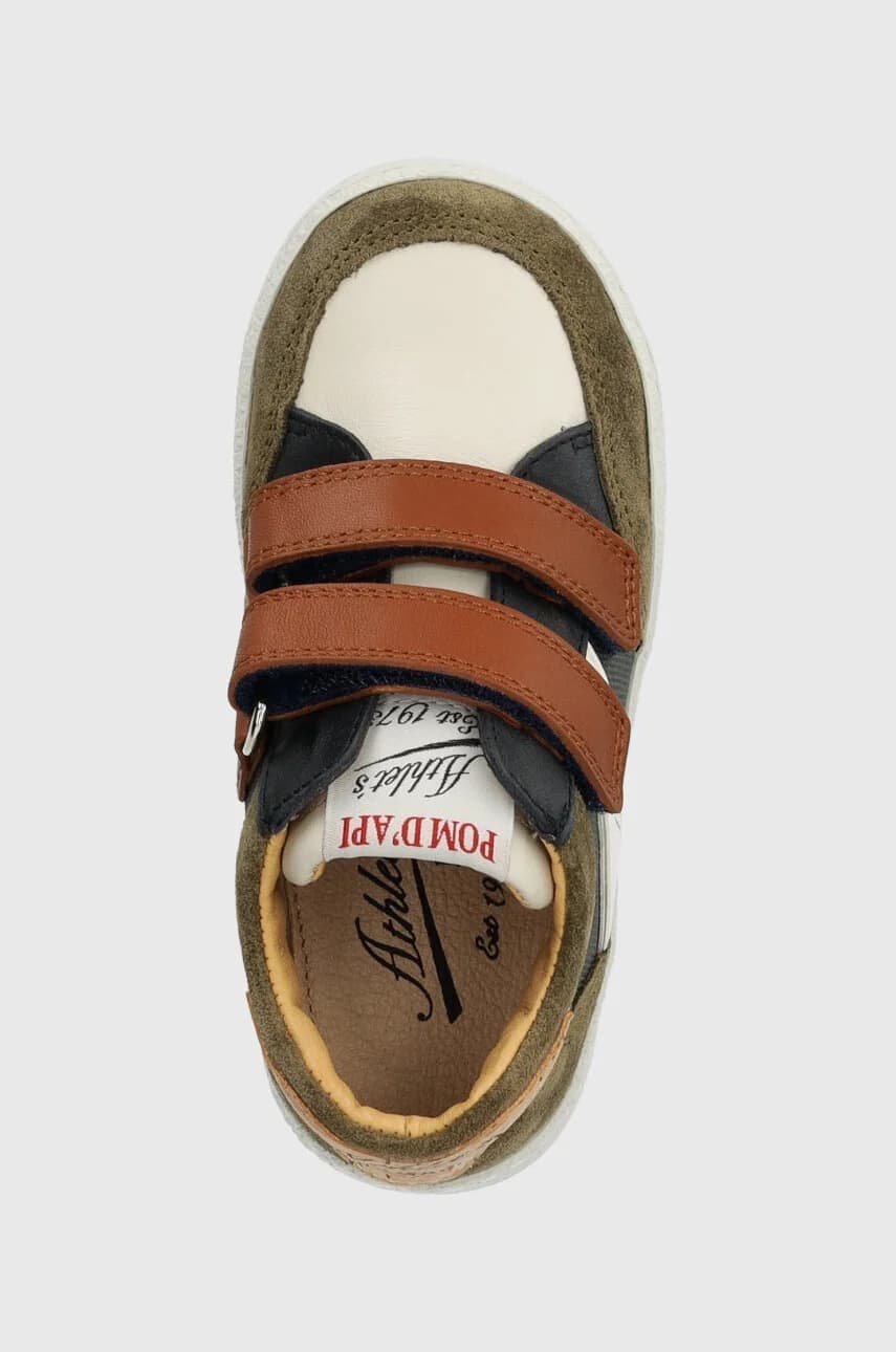 Детские кожаные кроссовки MOUSSE EASY RACING - фото 4