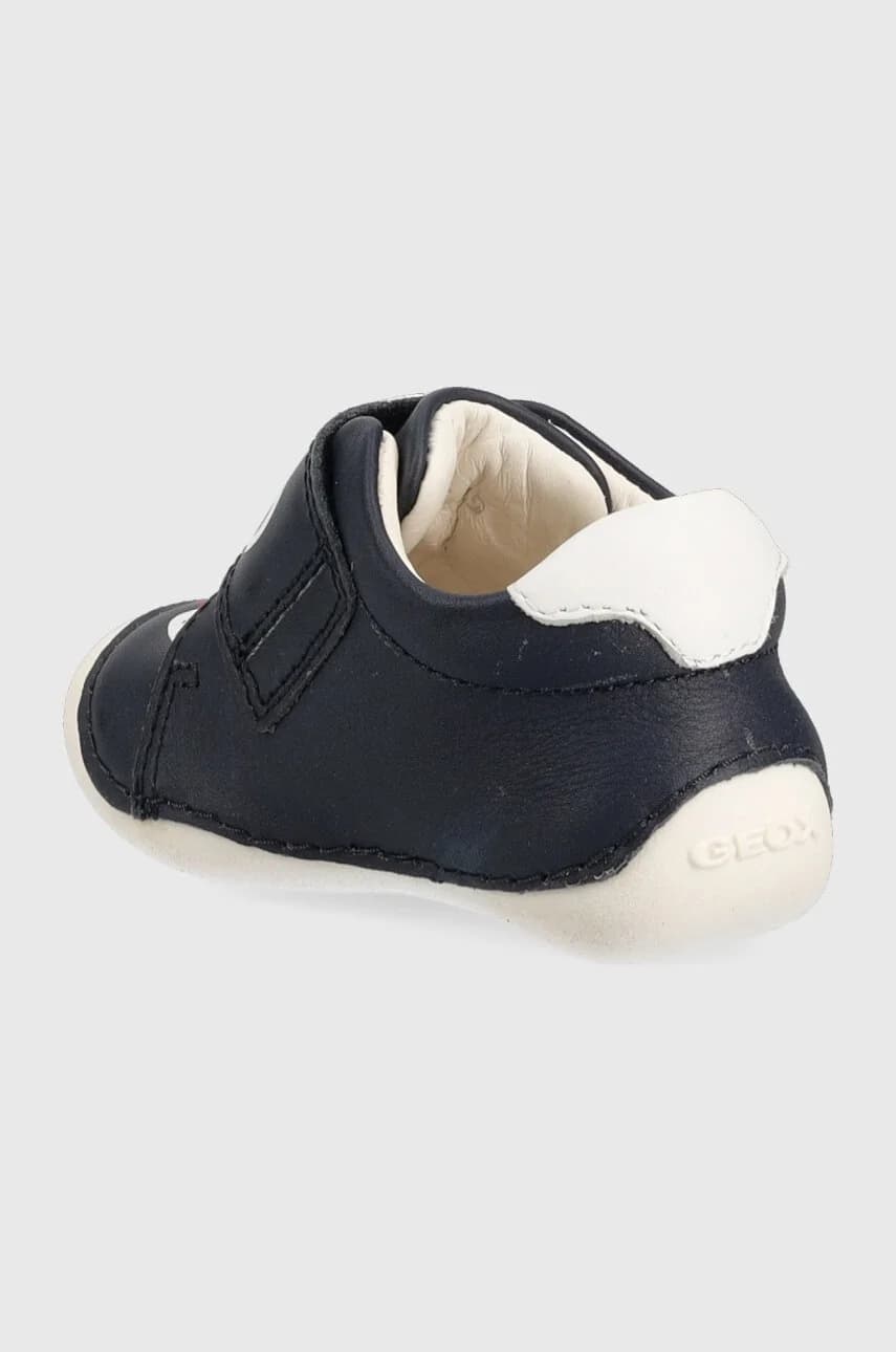 Детские кожаные кроссовки - фото 3