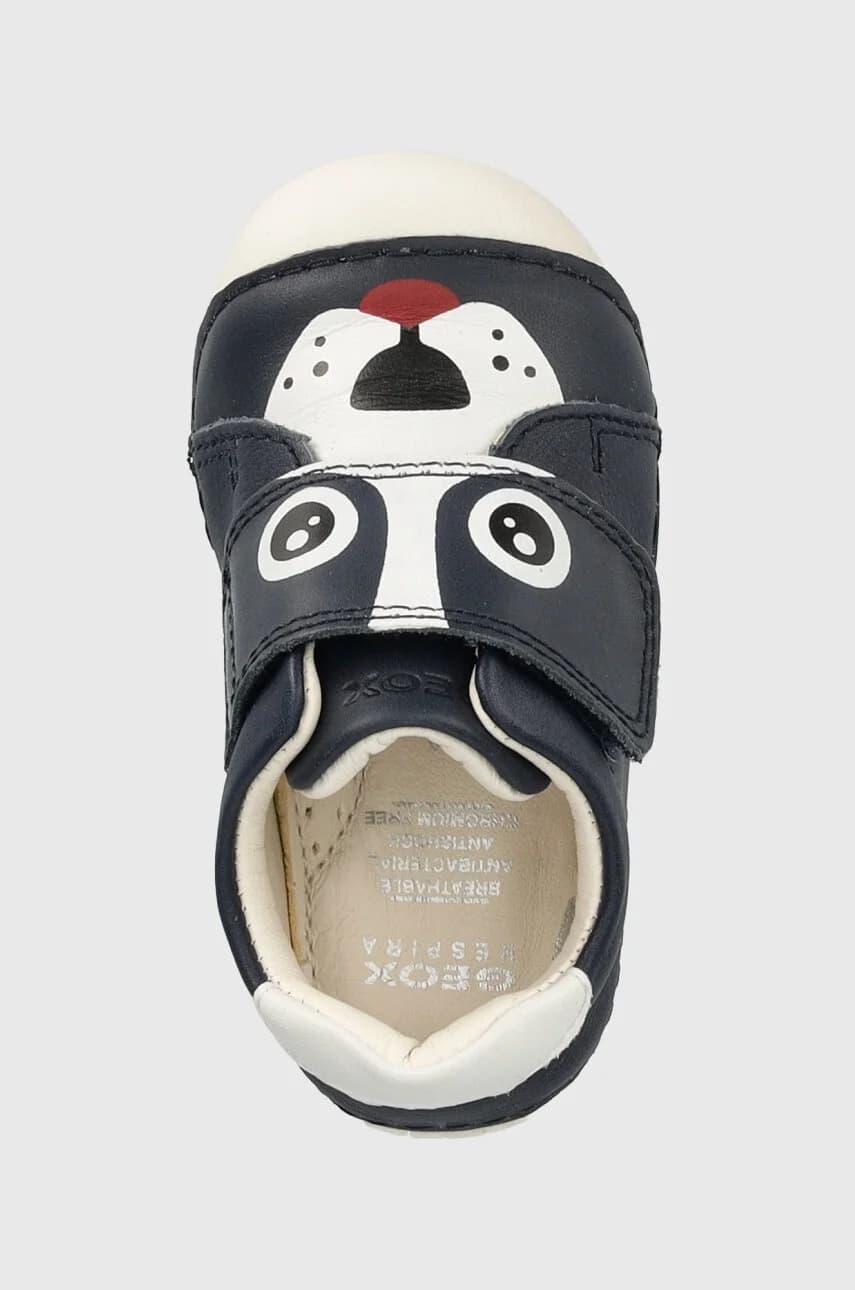 Детские кожаные кроссовки - фото 4