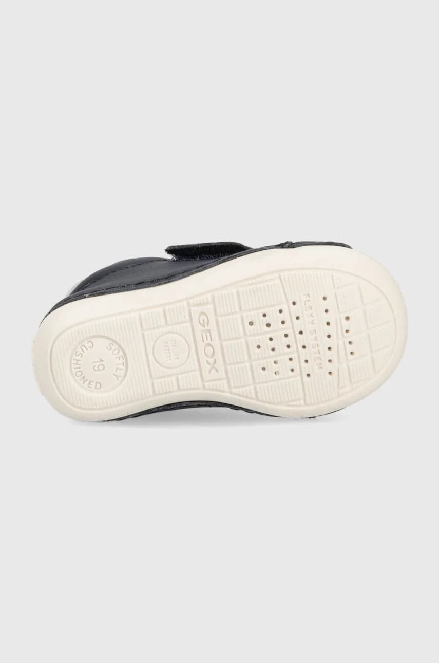 Детские кожаные кроссовки - фото 5