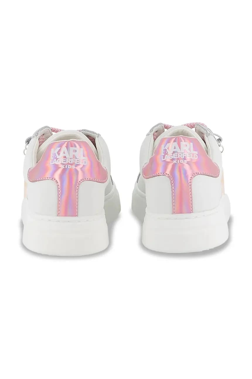 Детские кожаные кроссовки - фото 4