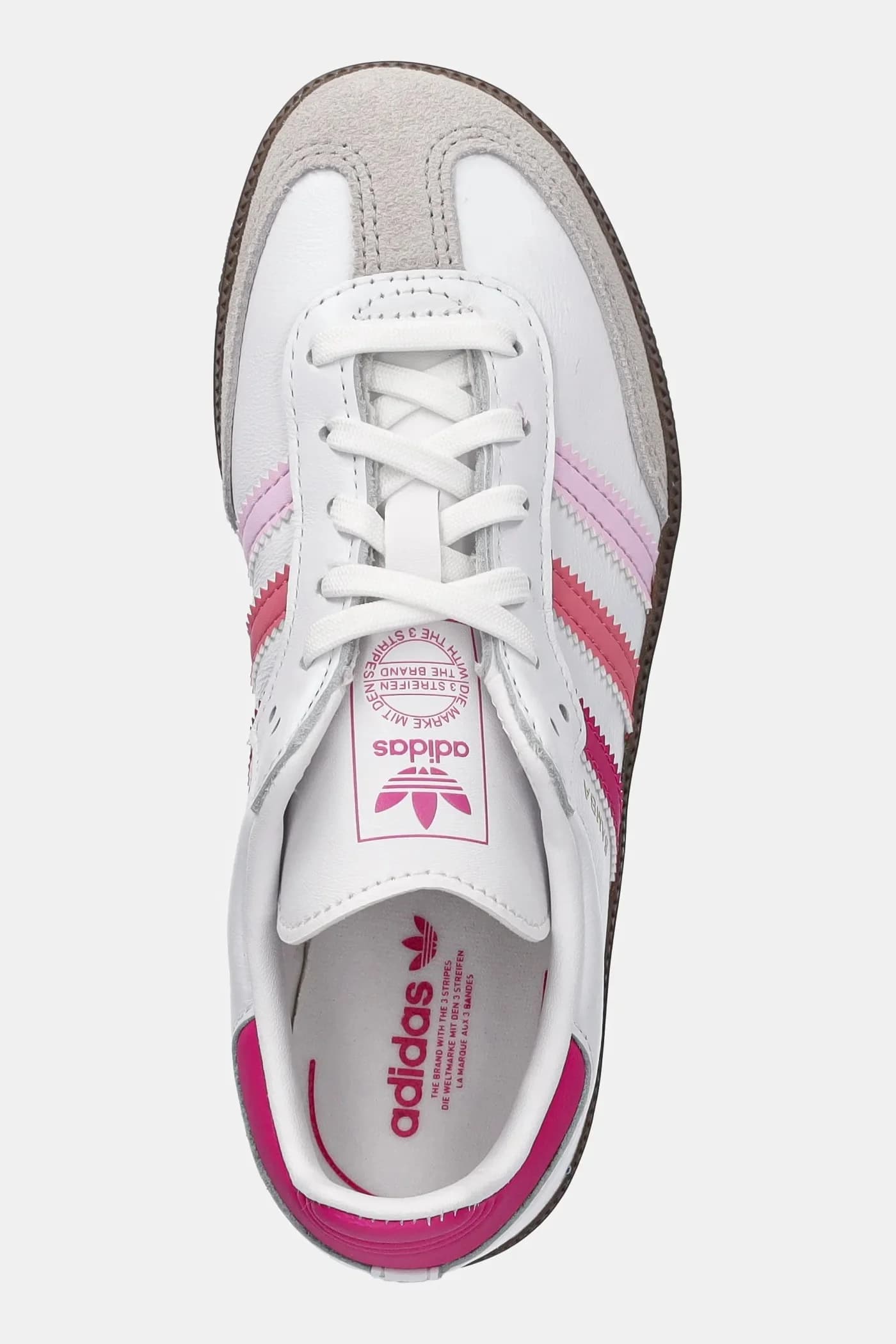 Детские кожаные кроссовки SAMBA OG - фото 4