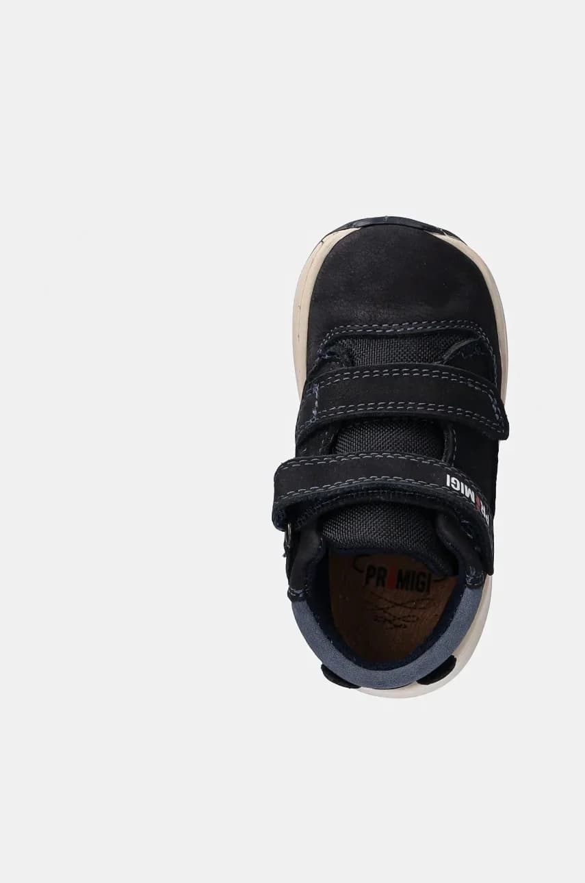 Детские кожаные кроссовки - фото 4