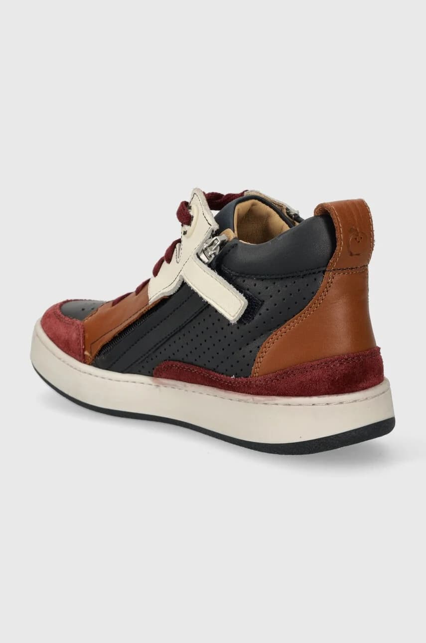 Детские кожаные кроссовки - фото 3