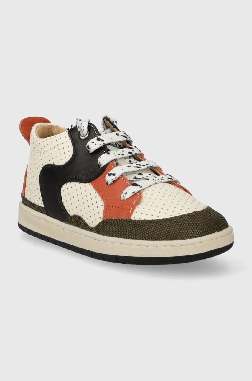 Детские кожаные кроссовки - фото 2