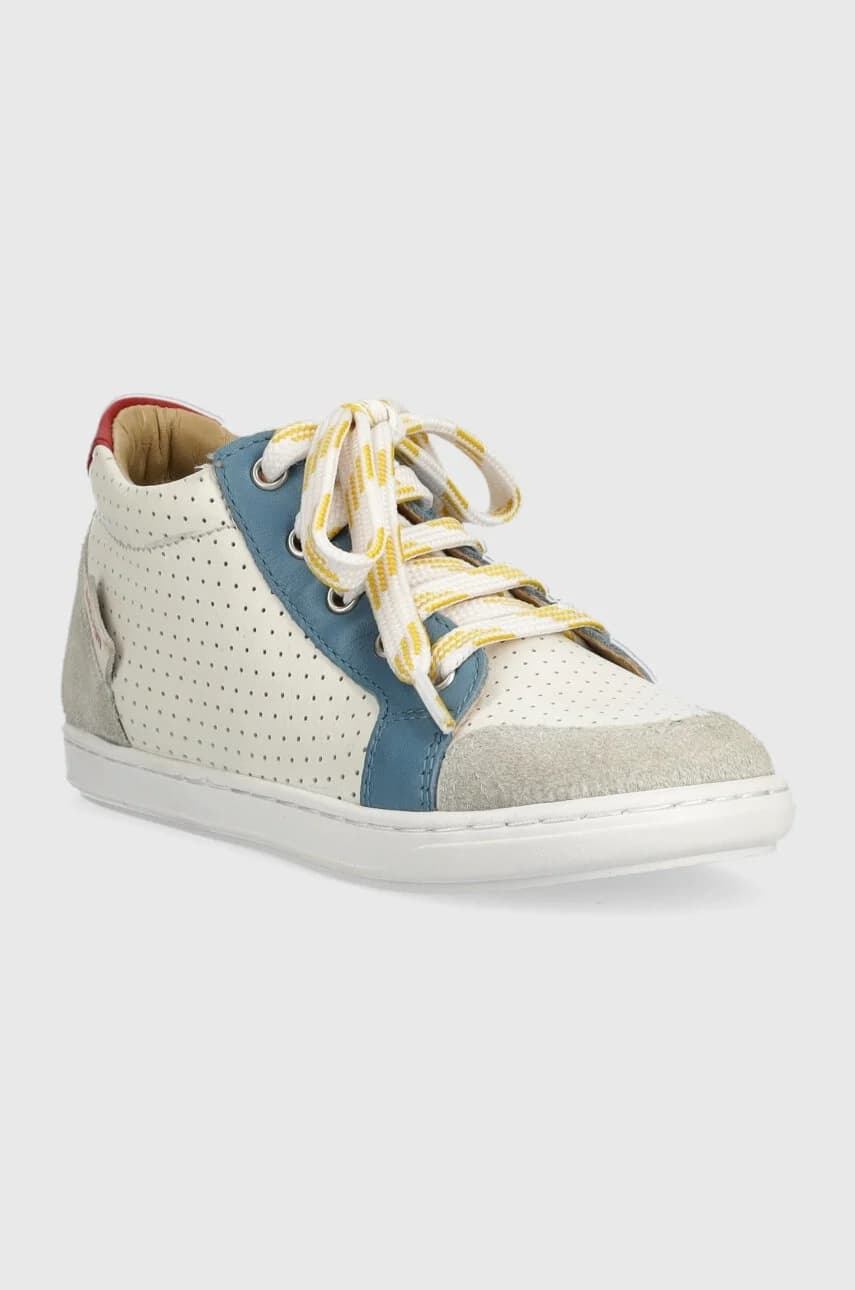 Детские кожаные кроссовки - фото 2