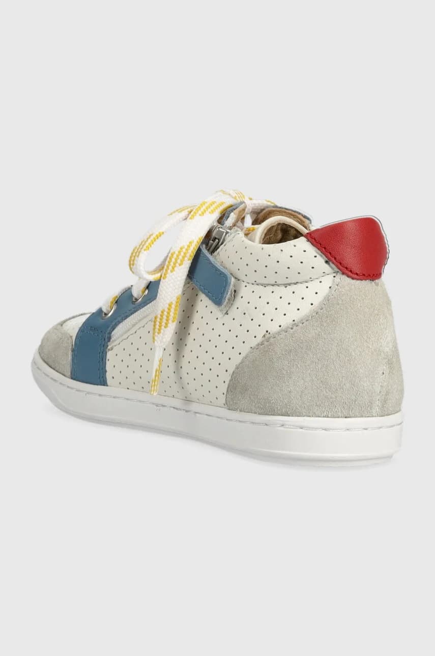 Детские кожаные кроссовки - фото 3