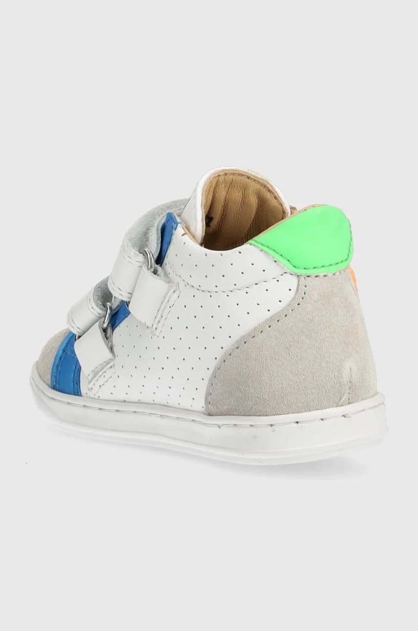 Детские кожаные кроссовки - фото 3