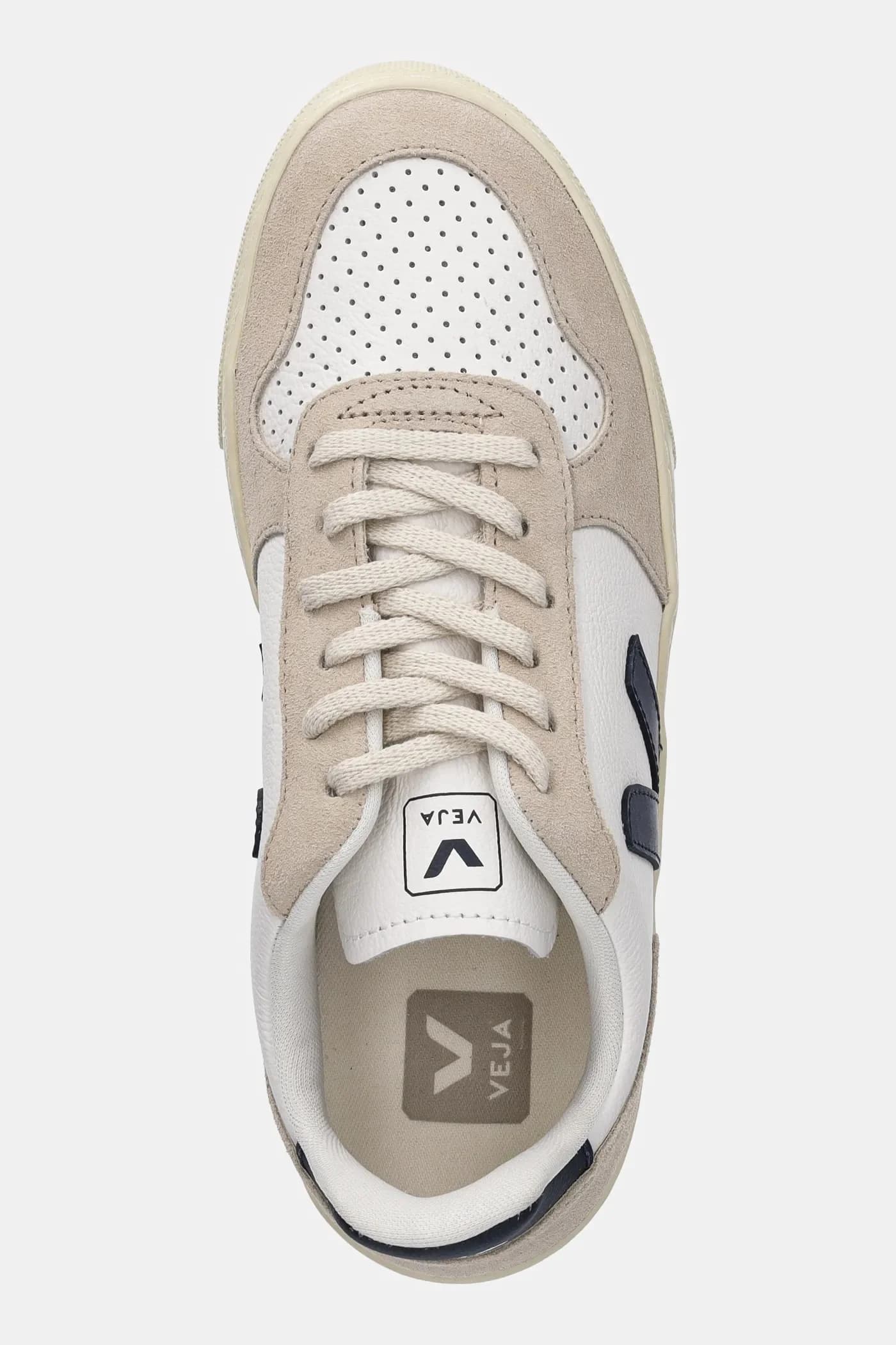 Маленькие кожаные кроссовки V-10 Laces - фото 4