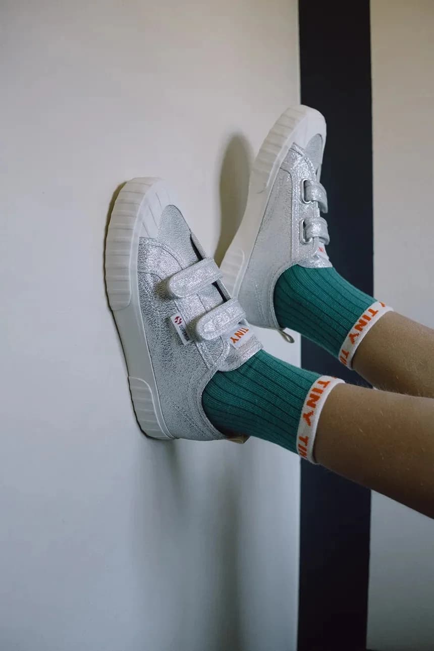 Детские кроссовки METALLIC SNEAKERS X Superga - фото 7