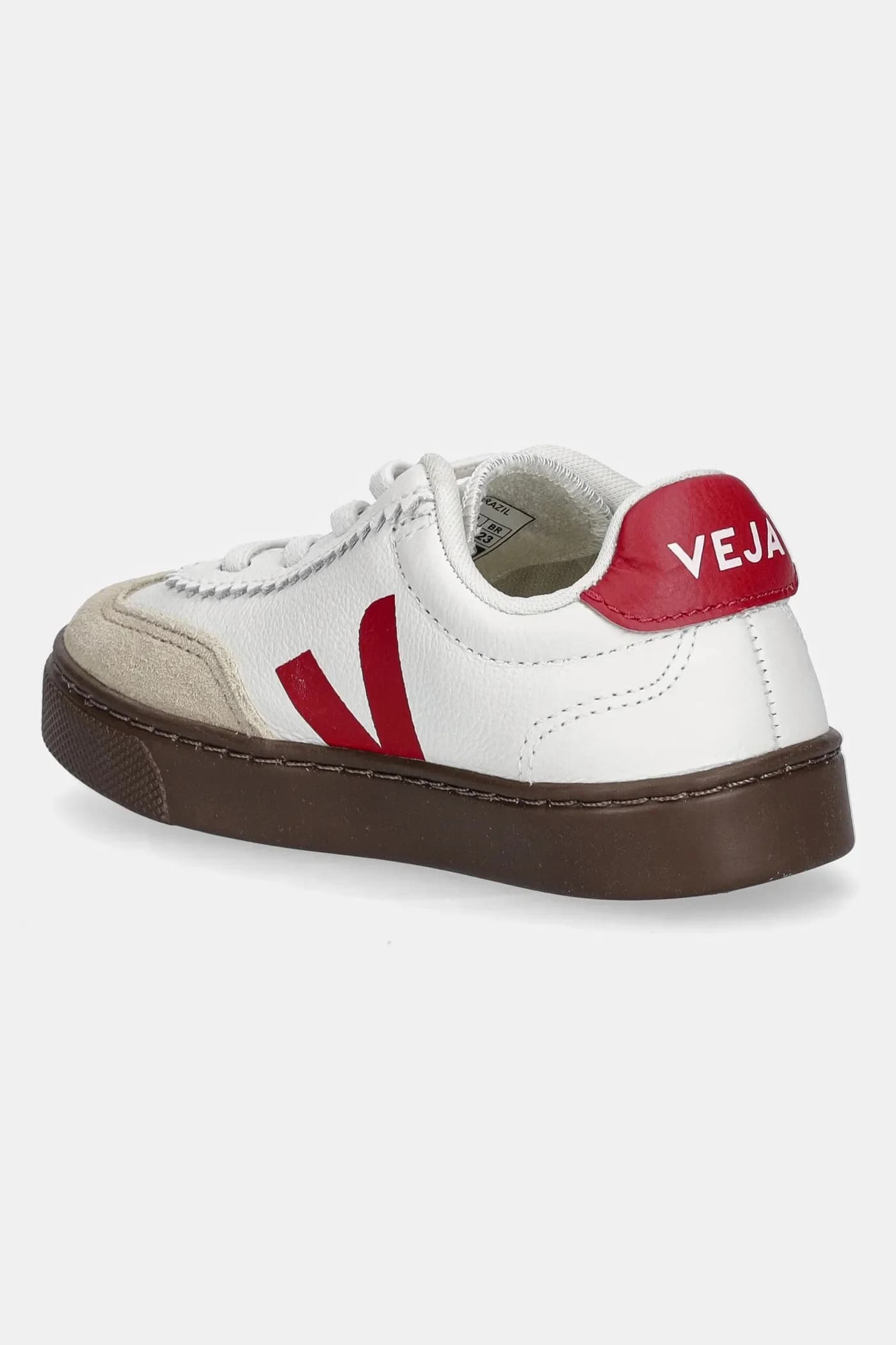 Детские кожаные кроссовки Small Volley - фото 3