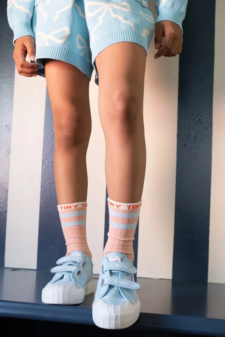 BOWS SNEAKERS X Superga детские кроссовки - фото 8